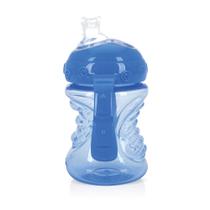Copo de Treinamento Nuby 240ml Azul com Bico de Silicone Copo de Treinamento Nuby 240ml Azul com Bico de Silicone