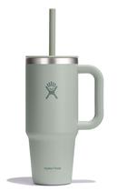 Copo de viagem Hydro Flask com alça, tampa e canudo de 700 ml