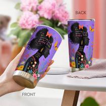 Copo de viagem Oasisdream Oasisdream 600ml em aço inoxidável