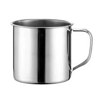 Copo De Viagem Portátil Em Aço Inoxidável Para Café, Copo De Metal Para Camping E Chá Com Leite