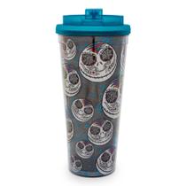 Copo de viagem Silver Buffalo Disney Nightmare Before Christmas Jack Sugar Skull 700 ml Copo de viagem Silver Buffalo Disney Nightmare Before Christmas Jack Sugar Skull 700 ml
