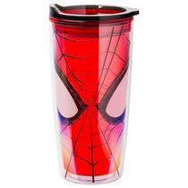 Copo de viagem Silver Buffalo Marvel Spiderman 600 ml Copo de viagem Silver Buffalo Marvel Spiderman 600 ml