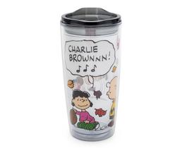 Copo de viagem Silver Buffalo Peanuts Charley Brown Lucy 600 ml