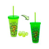 Copo de viagem Toynk Teenage Mutant Ninja Turtles Pizza 700 ml