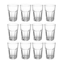 Copo de vidro 350ml Vitaminas sucos ou smoothies 12 Unidades