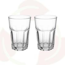 Copo de Vidro 350ML Vitaminas Sucos ou Smoothies 2 Unidades