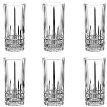 Copo de vidro 360ml clear 6pcs