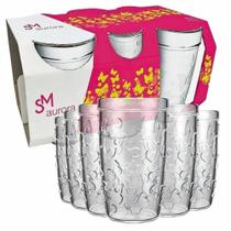 Copo de vidro aurora 270ml SM Nadir Figueiredo