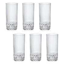 Copo De Vidro Bormioli Rocco Para Água e Suco 490 ml America 20s 6 Peças