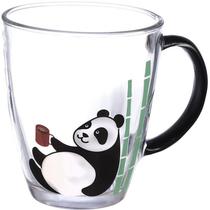 Copo De Vidro Caneca Panda 365ml