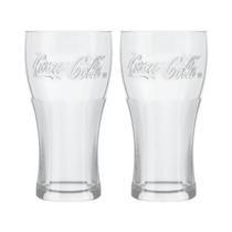 Copo de Vidro Coca Cola Clássico 470ml Cristal Nadir - 2 Un Copo de Vidro Coca Cola Clássico 470ml Cristal Nadir - 2 Un