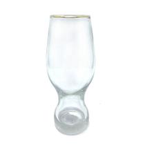 Copo de Vidro com Borda Dourada de 470ml Amazing Drinks