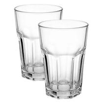 Copo de Vidro Conjunto com 2Un de 350ML Ideal para Vitaminas