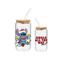 Copo de Vidro Disney Lilo & Stitch - 480ml - Silver Buffalo Copo de Vidro Disney Lilo & Stitch - 480ml - Silver Buffalo