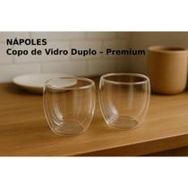 Copo de vidro duplo 250ml - Napóles