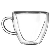 Copo de Vidro Duplo Coração 180ML - D0897 - DOLCE HOME