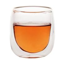 Copo de Vidro Duplo Expresso 80ML 2 Peças - D0900 - DOLCE HOME Copo de Vidro Duplo Expresso 80ML 2 Peças - D0900 - DOLCE HOME