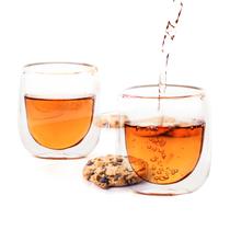 Copo De Vidro Duplo Para Café 80ml 2 Peças - Dolce Home Copo De Vidro Duplo Para Café 80ml 2 Peças - Dolce Home