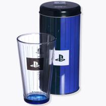 Copo De Vidro Game Station com Cofre 500ml - 7908011794334