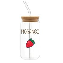 Copo de Vidro Hauskraft (500 ml) Morango