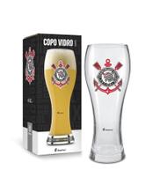 Copo de vidro joinville corinthians 680ml na caixa - allmix