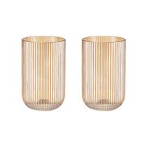 Copo de Vidro L'Hermitage Âmbar 425 ml Cameratta 2 Peças Copo de Vidro L'Hermitage Âmbar 425 ml Cameratta 2 Peças