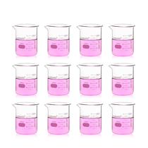 Copo de vidro Labvida LVA007 150 mL (12 unidades) 3.3 Boro com balança