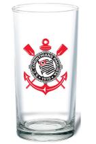 Copo De Vidro Long Drink Cerveja Chopp Corinthians 300 Ml - Allmix