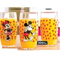 Copo de vidro Mickey Minnie