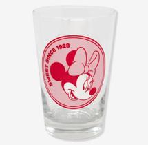 Copo de vidro Minnie personalizado Disney 300ml na caixa para água cerveja refrigerante mini Copo de vidro Minnie personalizado Disney 300ml na caixa para água cerveja refrigerante mini
