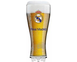 Copo de Vidro para Cerveja Real Madrid 370ML