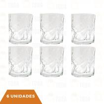 Copo de Vidro para Whisky Linha Copacabana 330ml -6 Unidades