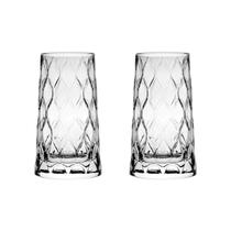 Copo De Vidro Pasabahçe 450 ml Leafy 2 Peças
