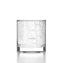 Copo de Vidro Rocks Well Told Mapa de Naples Flórida 325ml Copo de Vidro Rocks Well Told Mapa de Naples Flórida 325ml