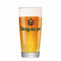 Copo de Vidro Rótulo Frases Konigsbacher para Cerveja 0,40 490ml Ruvolo