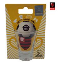 Copo de Vidro Shot Aperitivo 60ml Oficial Flamengo Copo de Vidro Shot Aperitivo 60ml Oficial Flamengo