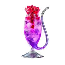 Copo de vidro Vampiro com canudo 200 ml - GOLDEN Copo de vidro Vampiro com canudo 200 ml - GOLDEN