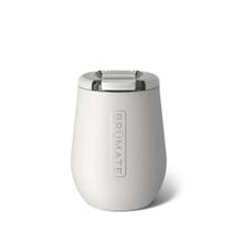 Copo de vinho BrüMate Uncork'd 414ml em aço inoxidável isolado