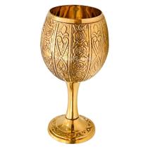 Copo de vinho Chalice ALADEAN Vintage Medieval Brass 250mL Copo de vinho Chalice ALADEAN Vintage Medieval Brass 250mL