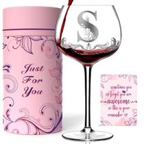 Copo de vinho Gumry Customized Monogram 470 ml Letra S Copo de vinho Gumry Customized Monogram 470 ml Letra S