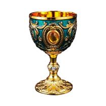 Copo De Vinho Retro Branco Com Relevo De 30ml, Taça De Luxo Leve Para Comunhão, Festa, Bar E Jantar