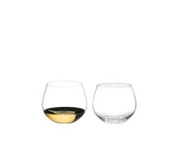 Copo de vinho Riedel The O Oaked Chardonnay, conjunto de 2