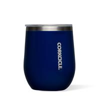 Copo de vinho sem haste Thermos Corkcicle 355ml Navy