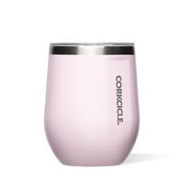 Copo de vinho sem haste Thermos Corkcicle 355ml rosa