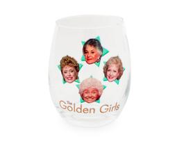 Copo de vinho Silver Buffalo The Golden Girls Stars 600mL Copo de vinho Silver Buffalo The Golden Girls Stars 600mL