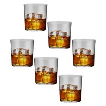 Copo De Whisky Acrílico Cristal 6pçs On The Rocks 290ml Copo De Whisky Acrílico Cristal 6pçs On The Rocks 290ml