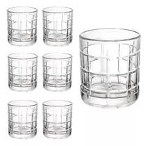 Copo De Whisky Caipirinha Drinks Retrô 345ml 6 Peças Vidro Copo De Whisky Caipirinha Drinks Retrô 345ml 6 Peças Vidro