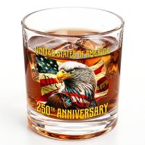 Copo de Whisky FLAGWIX 295 ml Design Patriótico