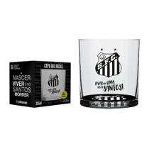 Copo De Whisky Time Santos Licenciado Oficial