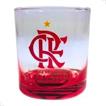 Copo De Whisky Times de Futebol Do Flamengo Licenciado Oficial 305ml Rocks